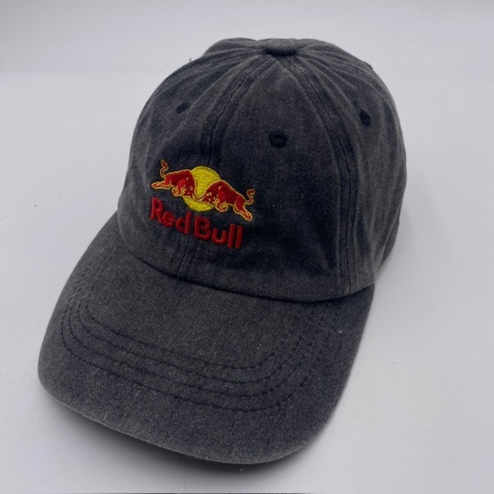 RED BULL Unbranded Dad Hat Baseball Cap Mens Womens Grey Cotton Racing F1 SEO